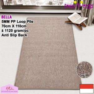 Tren-D-rugs Sajadah sejadah polos karpet alas lantai ruang kamar anti slip 70 cm x 110 cm - NMs
