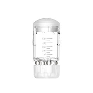 ✨ Hair Care Device Scalp Massage/Hair Texture/Hair Treatment Reusable/Transparent Shell/Exquisite/Bulb Shape/White Case [with Scales] Minoxidil Scalp Treatment Device