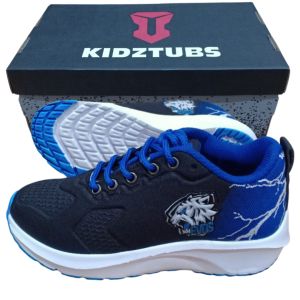 Sepatu Sekolah Anak Laki Laki Perempuan Cewek Cowok Warna Hitam Murah Tali Perekat Rekat Velcro Kecil Tanggung Umur Usia PAUD TK SD SMP SMA Kelas 1 2 3 4 5 6 7 8 9 0 Tahun-KIDZTUBS1138040724