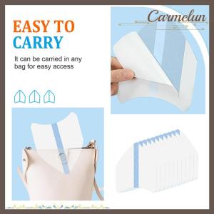 [Carmelun] 10ชิ้นแผ่นปะสำหรับขาต้นขาที่มองไม่เห็นแผ่นแปะป้องกันการเสียดสีโปร่งใสแผ่นป้องกันผิวหนังกันเหงื่อแผ่นแปะสำหรับกีฬาที่ทนทานใช้สำหรับผู้ชายและผู้หญิง