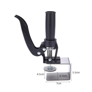MINOA Stainless Steel Drawer Panel Clips Quick-Release Woodworking Jig Detachable Clip Tool Black Fixed Clamp Woodworking
