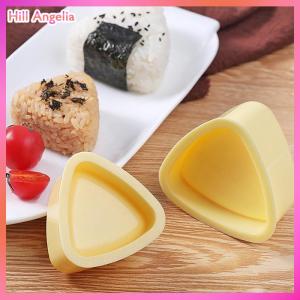 [Hill Angelia] New DIY Sushi khuôn onigiri gạo bóng thực phẩm Báo Chí tam giác Sushi Maker khuôn Nhật Bản nhà bếp Bento phụ kiện công cụ