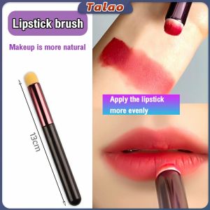 Talao Round Head Lipstick Brush Lip Smudge Brush Multifunctional Brush Beauty Tools