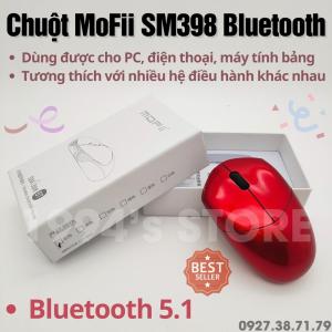 Chuột Bluetooth Không Dây Cao Cấp MoFii SM398 - Dùng cho Điện thoại Máy tính bảng Laptop Máy tính bàn PC...