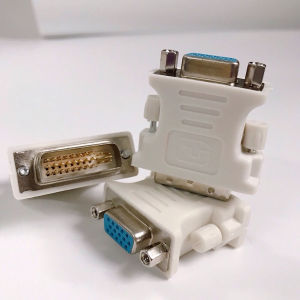 Đầu Chuyển DVI-I 24+5 sang VGA (Chân Dương) - Adapter DVI to VGA Cao Cấp - Dùng Cho Card Màn Hình Cũ - Chống Nhiễu Tốt