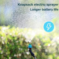 5L Shoulder Pesticide Sprayer Electric Backpack Sprayer USB Rechargeable Lawn Sprinkler Multi-Function for Lawn Watering. 