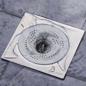 5pcs Anti-clogging Rotating Drain Cover Anti-clogging Rotating Drain Cover Bathroom Sewer Hair Filter Toilet Drainage Cover