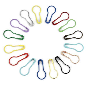 1000Pcs Safety PinsColorful Gourd Calabash Shape Pins for Crocheting Clothing Tag DIY Craft