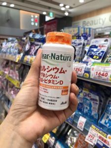 Viên Uống Canxi Hữu Cơ Dear Natura Asahi Nhật Bản Hộp 180 Viên