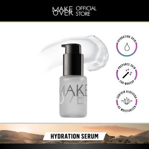 MAKE OVER Hydration Serum - Primer hydrating lembab base makeup cocok semua jenis kulit tidak berwarna makeup lebih tahan lama cepat meresap non-comedogenic - BEST SELLER