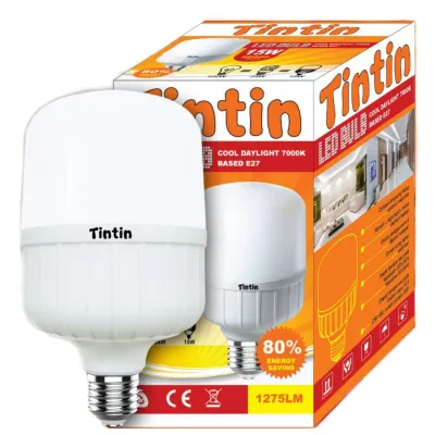 Tintin Bohlam Lampu LED kapsul 15w 15 watt Tintin Tin Tin Capsule murah