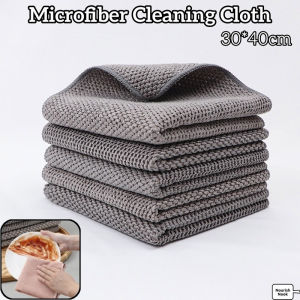 3/6/9PCS Microfiber Cleaning Cloth Multipurpose Dish Towel Kitchen Rag Absorbent Quick Dry Soft