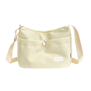 CBHH Nylon Womens Shoulder Bag Solid Color Large Capacity Crossbody Bag Fashion Tote Bags