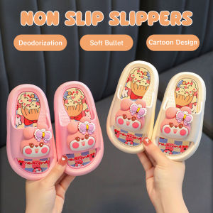 AOJU Summer Anti Slip Thickened Cartoon Cute Girls Baby Kindergarten Boys Childrens Indoor Childrens Slippers