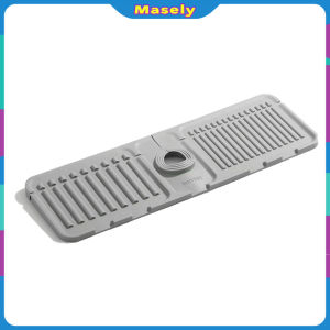 Masely Sink Storage Plastic Durable Washbasin Faucet Splash-proof Drain Mat