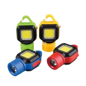 Đèn LED COB Mini Cầm Tay – Chiếu Xa Mạnh – Dùng Đi Phượt/Du Lịch Đèn LED Mini Siêu Sáng Đa Năng