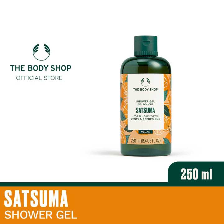 The Body Shop Satsuma Shower Gel (250ml) Lazada PH