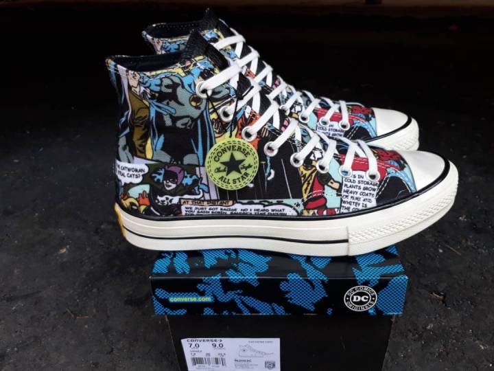 Sepatu_Converse All Star 70s DC Comics BATMAN High Original