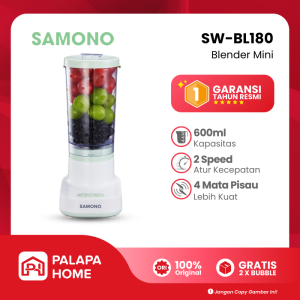 Blender Mini Juicer Samono SW-BL180 | Balender Jus Buah Mini | Blender Jus Buah Multifungsi Original