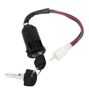 4 Pin Ignition Key Switch 4 Wire for 50cc 70cc 90cc 110cc 125cc ATV Dirt Bike Pocket Bike Motorcycle