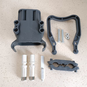 Genuine REMA DIN 320A 150V Female Battery Socket Charger Plug Power ConnectorForklift Pallet Truck Golf Cart Stacker Accessory