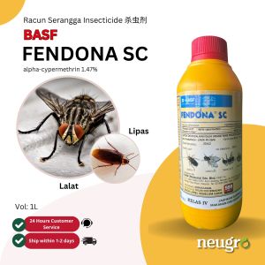 BASF Fendona SC (1L) Racun Serangga Semut Lipas Pepijat Lalat Bed Bug Kutu Alpha-Cypermethrin 1.47% Insecticide Bed Bug Ant Cockroach House Fly Killer
