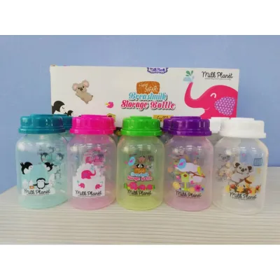 Milk Planet Breastmilk Storage Bottle Milk storage bottle+ 🎁 【10 Bottles 1 Box】