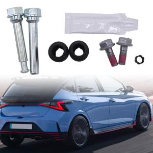 Repair Part Front Brake Caliper Slider Pin Guide Kit for I20 BCF1434F Replacement Automotive Accessory Easy Installation