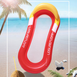 Inflatable Mattress Water Float Hammock Swimming Pool Beach Accessories Pool Foldable Floating Sleeping Cushion Bed Chair Inflatable recliner floating bed water hammock pvc inflatable adult foldable backrest floating row