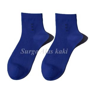 Kaos kaki kerja tanggung 3/4 motif diatas matakaki