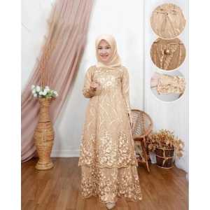 CMF / GAMIS VIRA KID / 3-11 TAHUN / GAMIS  PAKAIAN ANAK PEREMPUAN / MODEL 2 SUSUN