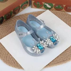 MINI MELISSA SEPATU JELLY KIDS FROZEN ORI1:1 WITH TIARA ( SIZE 22/23 - 30 )