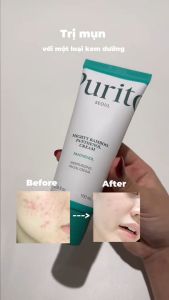 Kem PURITO Mighty Bamboo Panthenol Cream 100ML - Dưỡng Phục Hồi