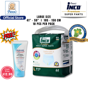 INCO Premium Adult Super Pants (L) 10s (Pull Up)