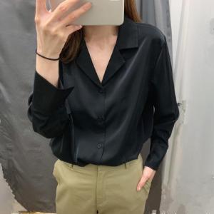 LEONNA MAILI BLOUSE POLYESTER KANTOR WANITA OOTD KOREAN STYLE