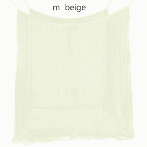 ZYJC MALL Simple Black Netting Canopy 4 Corner Post Mosquito Net Bedding Bed Canopy Home Decor