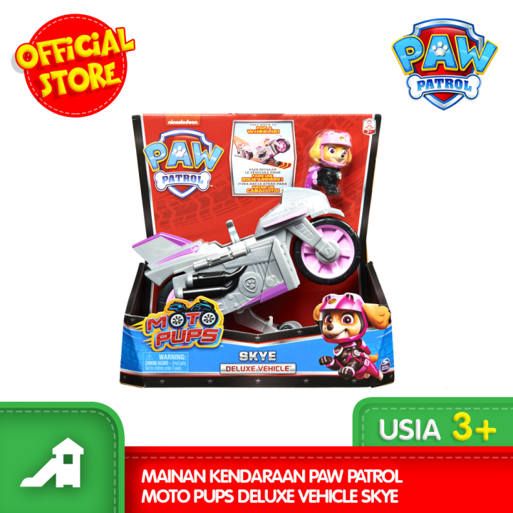 Mainan Kendaraan Paw Patrol Moto Pups Deluxe Vehicle Skye Lazada