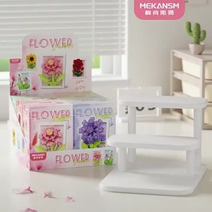 {SG Local} DIY Building Block Flower Flame Series Gifts For Birthday Festival & Childrens Day