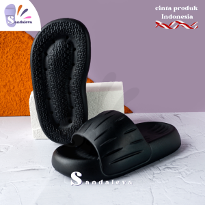Sandal Slop Eva Wanita Dewasa/Sendal Rumah New Trendy Anti Slip Penambah Tinggi Badan