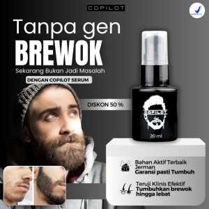 COPILOT SERUM Penumbuh Brewok Pria Cepat Original