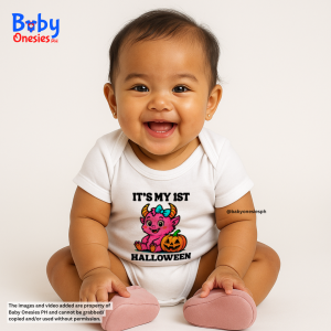 Baby Onesies PH My 1st Halloween Monster Baby Costume | Cute Infant Bodysuit | Soft Cotton Outfit for Baby Boy & Girl
