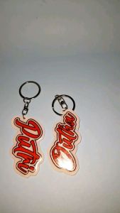 Gantungan Kunci Ganci Asesoris Tas Custom Nama & Karakter