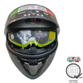 GILLE MOTORCYCLE HELMET MODULAR. 