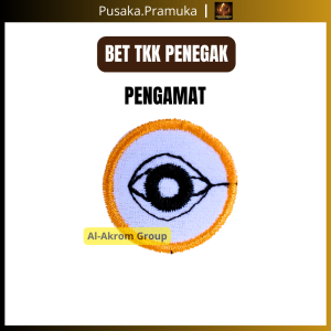 Bet Badge Bordir TKK Pramuka Penegak Untuk SMA