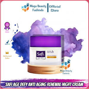 SAFI Age Defy Radiant Day Emulsion SPF 37 PA+++ | Renewal Night Cream 25gr | Pagi | Malam