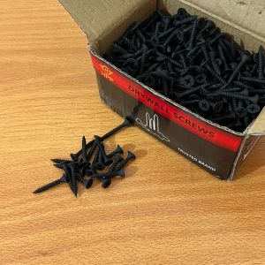 SEKRUP GYPSUM 25CM / SEKRUP GYPSUM 1 INCH HITAM KOTAK / BAUT GYPSUM