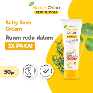 Baby Cream Krim Bayi Untuk Ruam Popok - Mamas Choice Baby Rash Cream 50 gr - Skincare Anak