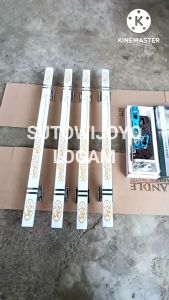 Handle Pintu Rumah 33cm 45cm 60cm Full Stainless Motif  kaligrafi