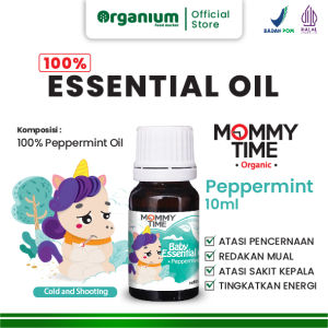Essential Oil Baby MOMMY TIME Atasi gangguan pencernaan Oil Peppermint - 10ml