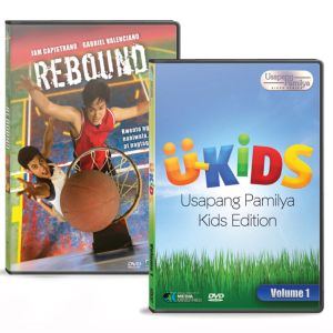 Rebound: Kwento ng Isang Naniwala at Nagtagumpay (DVD) + U-Kids Usapang Pamilya Kids Edition Volume # 1 (DVD)